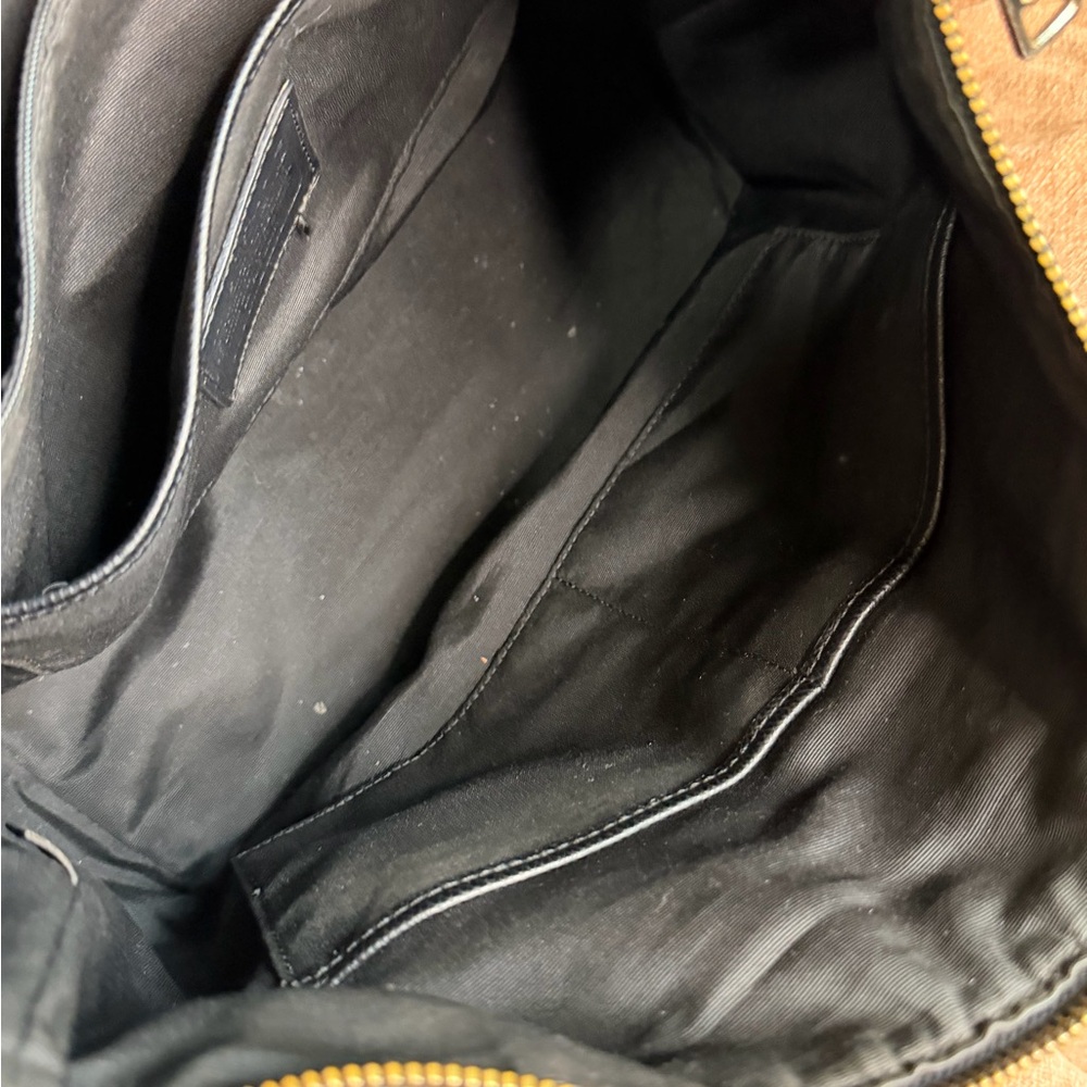 Coach Crossgrain Leather Pleated Large Tote Shoulder and Crossbody Bag - Picture 11 of 16